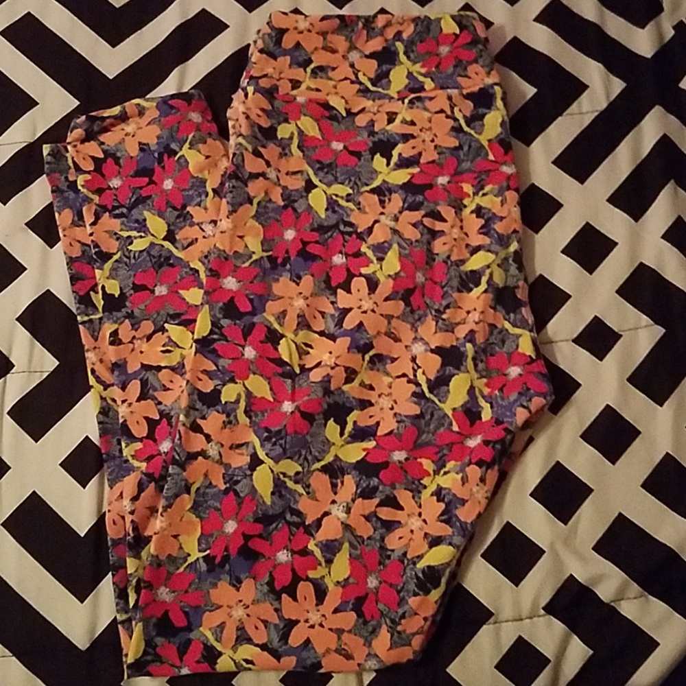 Floral leggings
